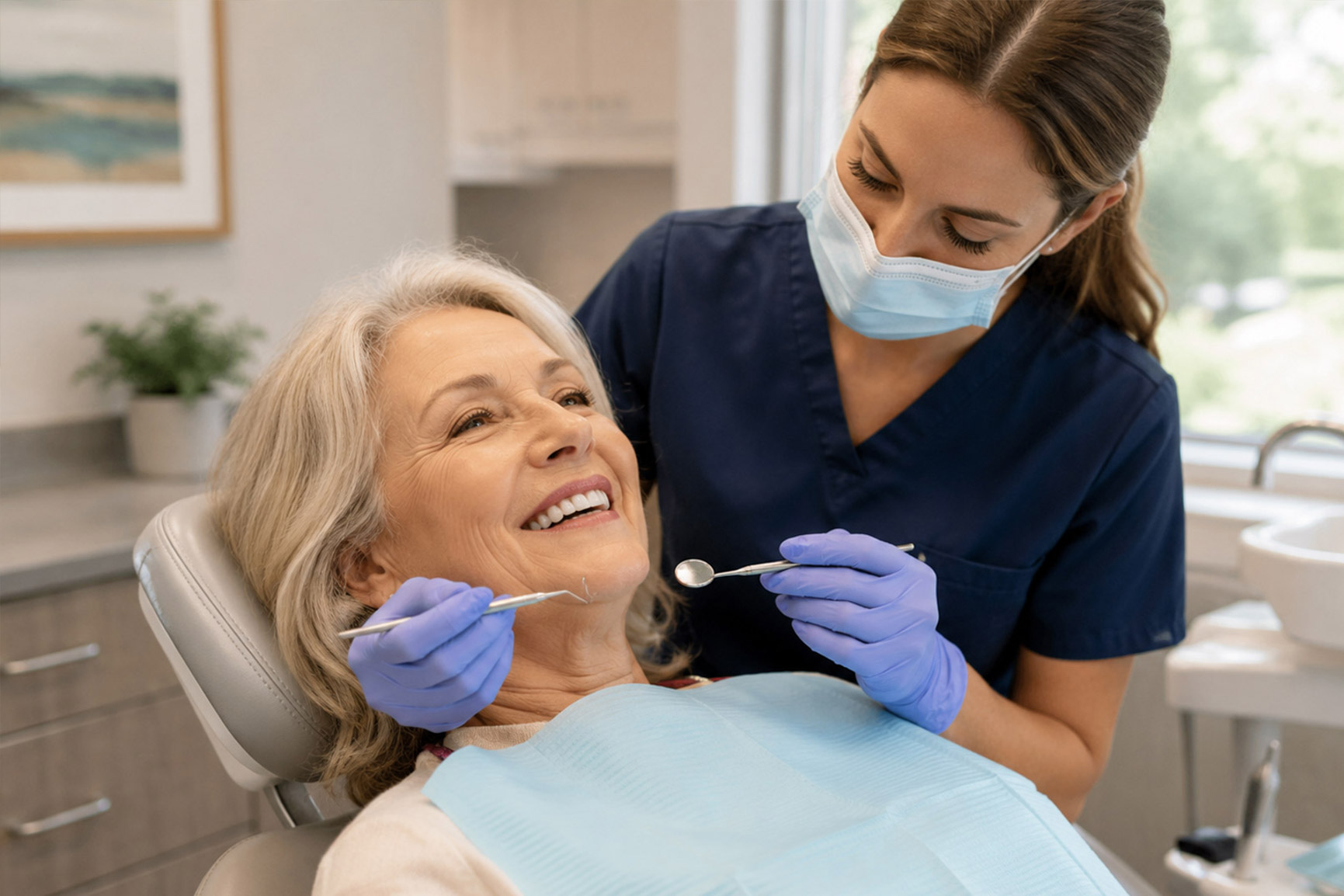 Dental cleanings and exams in North Spokane