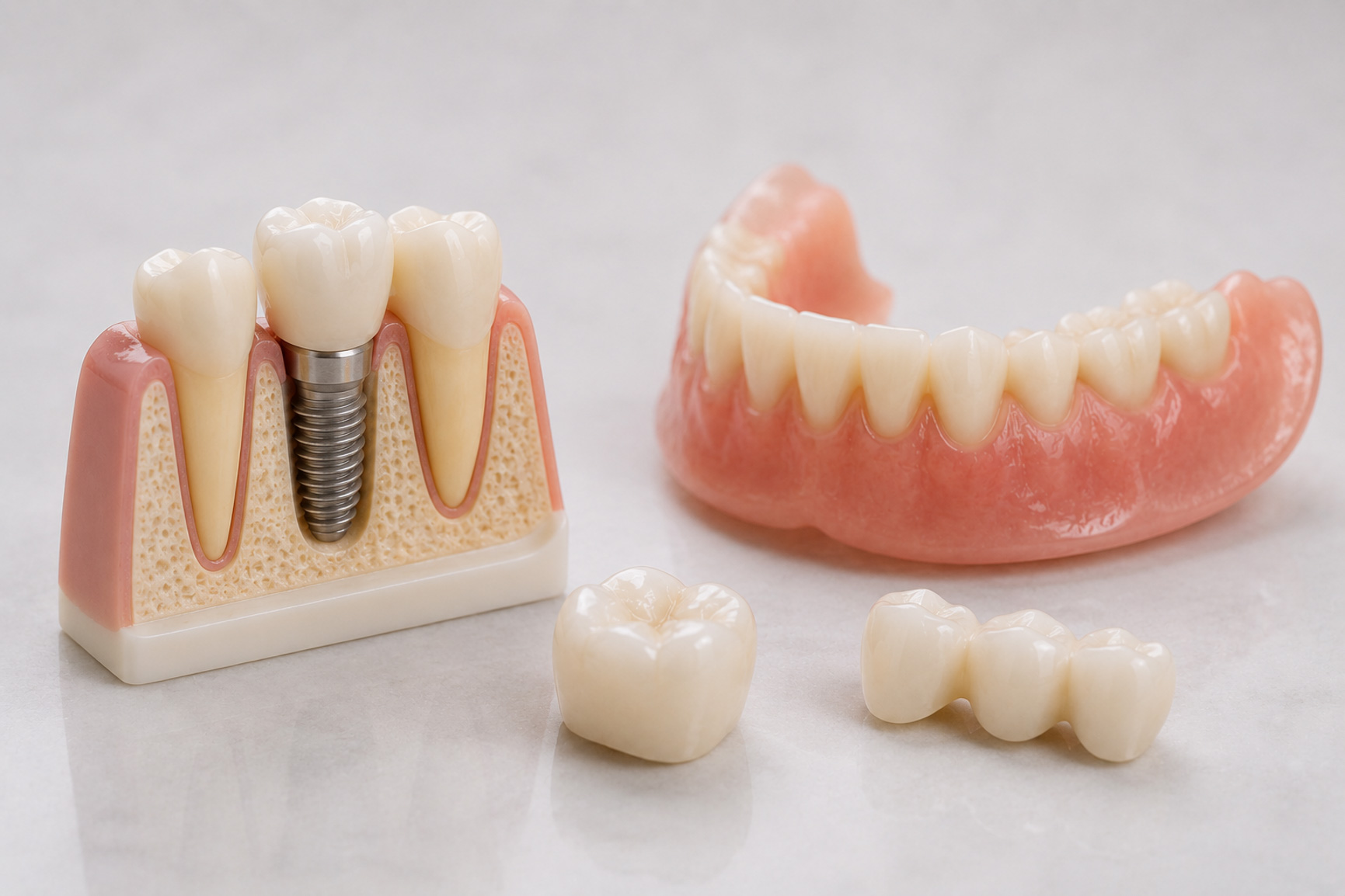 Restorative dental options for long-term tooth function